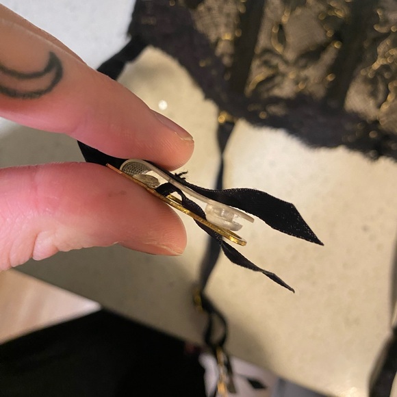 Victoria's Secret Black Lace Corset - Picture 3 of 10